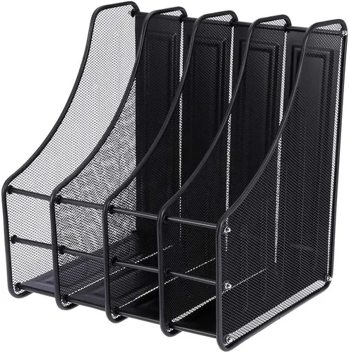 Vista 2 de Diyeeni 11.0 x 13.6 x 13.8 in / 11.0 x 13.6 x 13.8 pulgadas 4 secciones de gran capacidad con diseño vertical, soporte perfecto para mantener tus