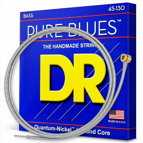 Vista 14 de DR Strings Cuerdas para bajo PURE BLUES (PB6-30)