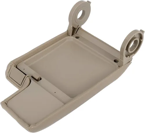 Vista 4 de X AUTOHAUX Cubierta de la caja de la consola central del coche, repuesto beige para BMW M3 2001-2006