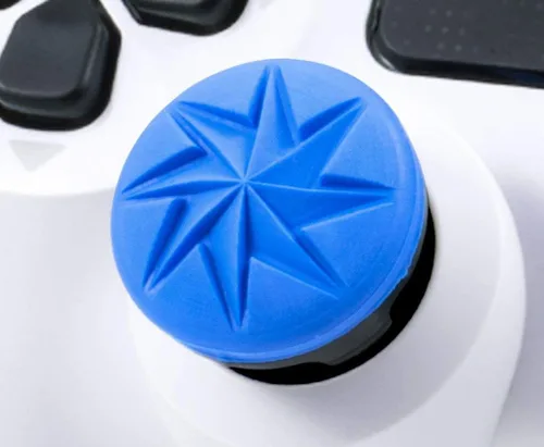 Vista 5 de KontrolFreek FPS Freek Edge para Playstation 4 PS4 y Playstation 5 PS5 Pulgares de rendimiento 1 convexo de tiro alto 1 convexo de tiro bajo