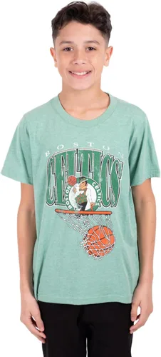 Vista 3 de Ultra Game - Camiseta juvenil oficial de la NBA supersuave con diseño desgastado