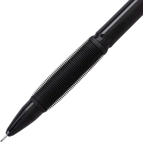 Vista 5 de Pentel Twist-Erase GT, 0.020 in, Portaminas Transparente Barril Negro, Caja de 12 (QE205A)