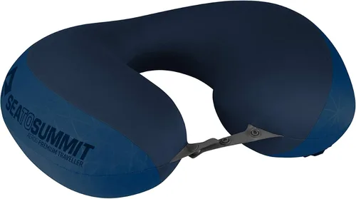 Vista 9 de Sea to Summit Aeros Premium Traveller - Almohada inflable para el cuello, color lima