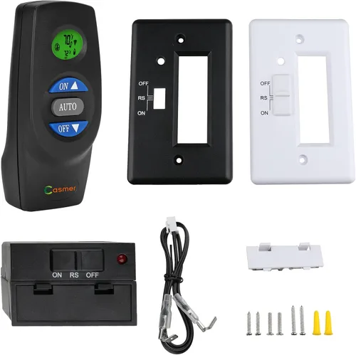 Vista 10 de Kit de control remoto para chimenea de gas, compatible con chimenea Ambient Technologies, control remoto reemplaza RCM-RX/RMC RX RCT RCMT RCT RCST