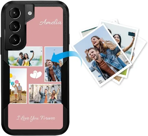 Vista 21 de Funda de teléfono personalizada para Galaxy S20 FE 5G, funda para teléfono multifoto, funda protectora resistente de doble capa a prueba de golpes