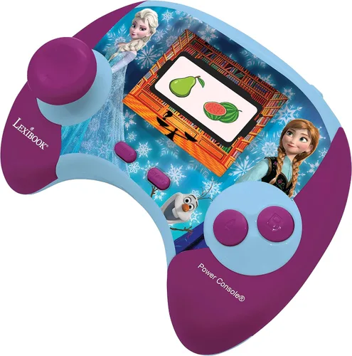 Vista 2 de Lexibook - Disney Frozen - Consola de Poder, Consola de Juegos Educativos Bilingüe Español/Inglés con 100 Actividades, JCG100FZi2 Español/Inglés