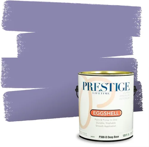 Vista 74 de Prestige Pintura interior e imprimación en uno, increíble, satinado, 1 galón