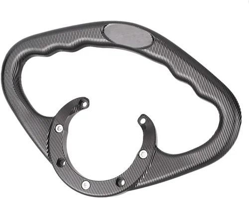 Vista 5 de Manillar de aluminio para motocicleta con 7 agujeros, compatible con Suzuki GSXR750 GS500E GSXR600 GSXR1100 GSXR1000 TL1000R SV650S RF600R RF900R