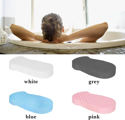 Vista 2 de Esponja de baño exfoliante, esponja de baño asiática para ducha, hidratante y exfoliante, esponja corporal, masajeador de celulitis, removedor