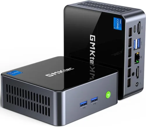 Vista 12 de GMKtec K15 AI Mini PC Oculink Intel Ultra 5 125U 32GB DDR5 512GB SSD