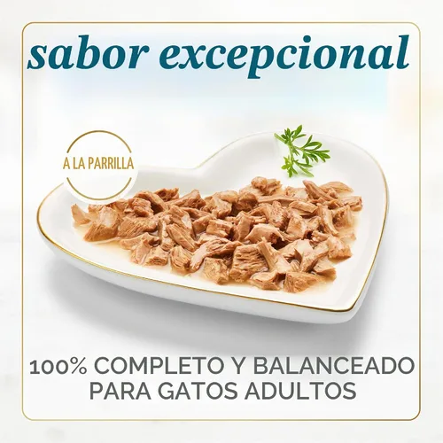 Vista 4 de Purina Fancy Feast - Comida para gatos húmeda, en salsa, enlatada y grillada