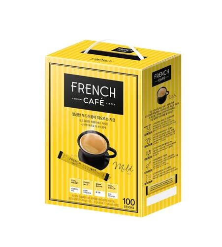 Vista 2 de Namyang French Cafe Instant Coffee Mix 1 paquete de regalo (100 palitos) 0.041 oz