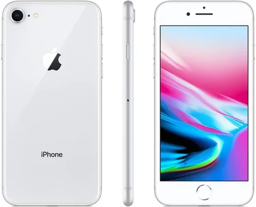 Vista 6 de Apple iPhone 8 (256GB, plata) [bloqueado] + suscripción a empresa de telefonía