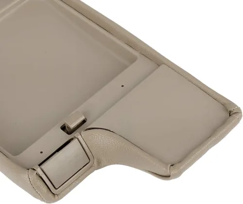 Vista 5 de X AUTOHAUX Cubierta de la caja de la consola central del coche, repuesto beige para BMW M3 2001-2006