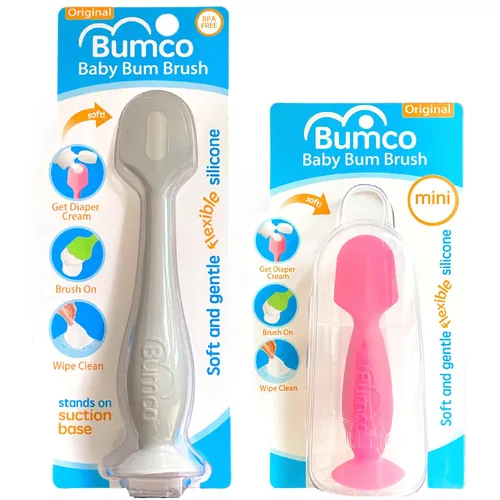 Vista 10 de Bumco - Espátula de crema para pañales para el hogar y los viajes, aplicador de crema para pañales sin BPA, aplicador de crema suave para dermatitis