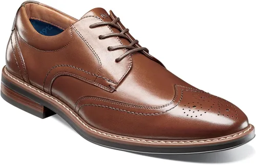 Vista 4 de Nunn Bush Centro Flex Wingtip Oxford para hombre