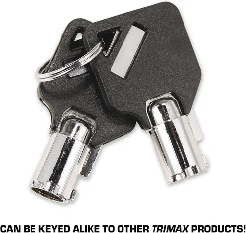Vista 2 de Trimax SXT3 Premium - Cerradura de receptor de llave de 5/8", acero inoxidable