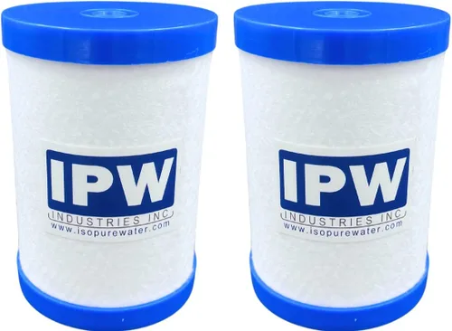 Vista 9 de IPW Industries Filtro de reemplazo de bloque de carbono CB6 para sistema de filtro de agua de ósmosis inversa, cartucho de filtración de agua