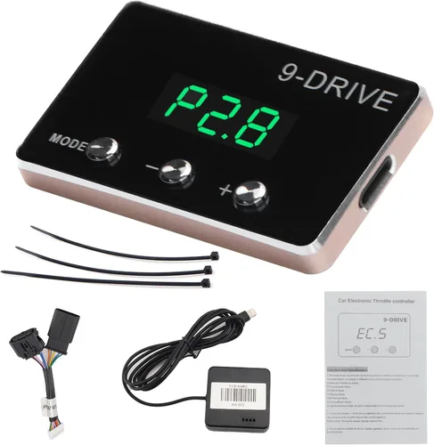 Vista 10 de Controlador de Respuesta del Acelerador, Pedal de Acelerador Electrónico Inteligente de 9 Modos y 9 Unidades para Carreras para Audi Bentiey PORSCHE