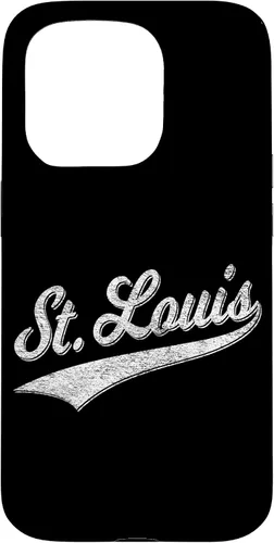 Vista 14 de Funda para iPhone 12 Pro Max ST. LOUIS MISSOURI VARSITY SCRIPT SPORTS JERSEY