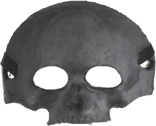Vista 5 de Máscara facial de calavera de espuma, accesorio de disfraz de Halloween