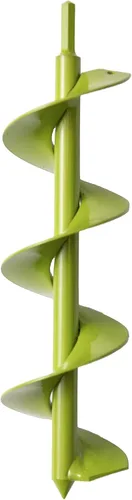 Vista 3 de Power Planter Broca de taladro de jardín de longitud extendida, 3 x 24 pulgadas con unidad hexagonal antideslizante de 1/2 pulgada Broca