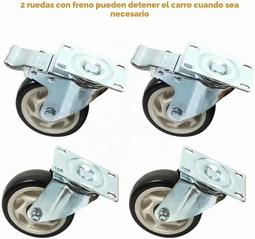 Vista 7 de O'SKOOL Carro de paneles de yeso, carro de manipulador de panel inclinable plegable con ruedas giratorias de goma, soporte de tienda para madera