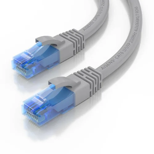 Vista 8 de Cable de Red Rígido UTP Categoría 6 Aisens A135-0783 Gris 15 m