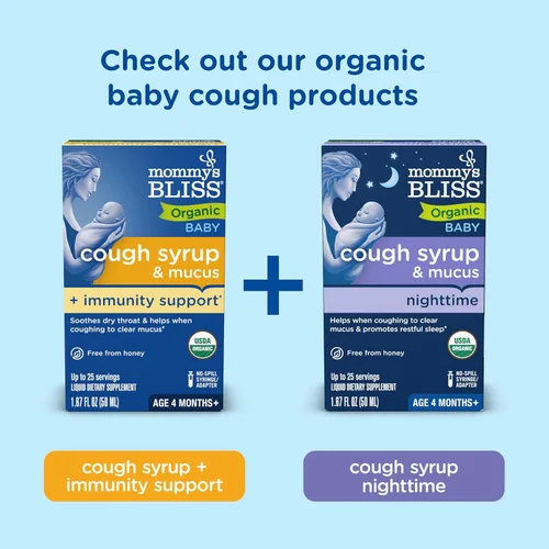 Vista 7 de Mommy's Bliss Gotas de saúco orgánico para bebé, apoyo inmunológico con vitaminas, prebióticos, zinc y equinácea orgánica, para niños mayores de 4