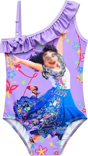 Vista 8 de Trajes de baño de moda para niñas en 3D, bonitos gráficos de dibujos animados para niños