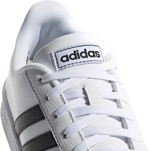 Vista 10 de adidas Tenis Grand Court para mujer Cloud WhiteLight PurpleCore Black