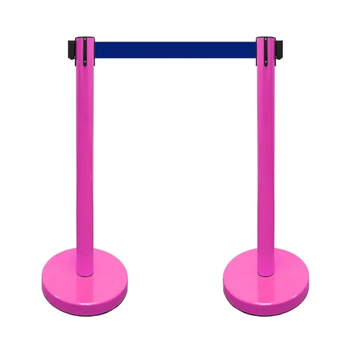 Vista 22 de VIP Crowd Control - Juego de barreras de seguridad con cinturones retráctiles, 91 cm de altura, cinturón de 198 cm y soporte de pared Cinturón