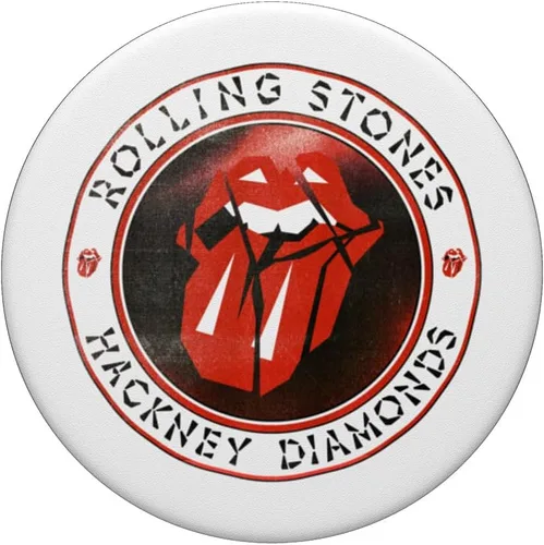 Vista 3 de PopGrip estándar oficial con el logotipo de The Rolling Stones HD Circle