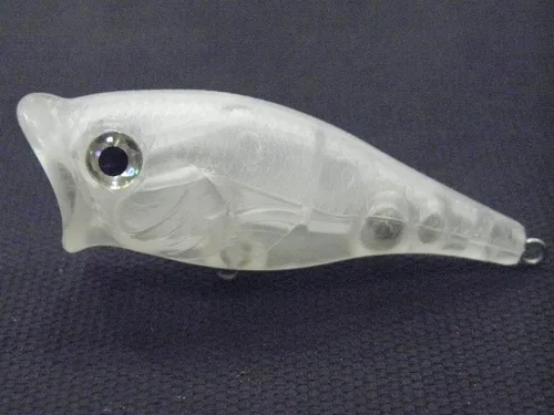 Vista 36 de 10 Señuelo en Blanco sin Pintar Minnow Crankbait de Agua Superior sin Labios Jerkbait Señuelos de Pesca