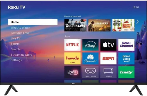 Vista 2 de Roku Paquete de transmisión de 50" Select Series 4K QLED TV HDMI CPS 2026