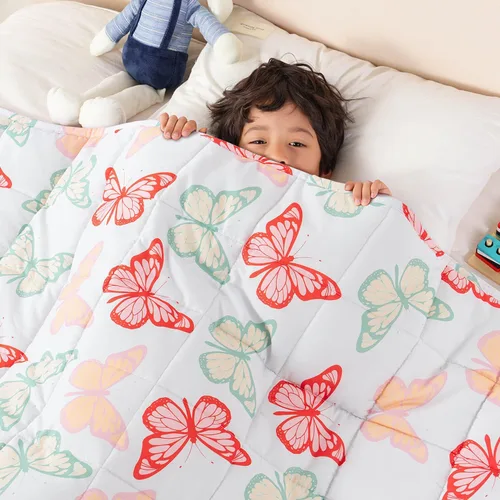 Vista 16 de Sivio Manta ponderada para dormir, 2 libras, 19 x 21 pulgadas, dinosaurio