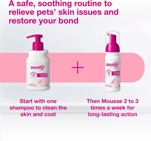 Vista 6 de Calm Combo Set - Champú (6.7 oz) y mousse (5.1 oz)