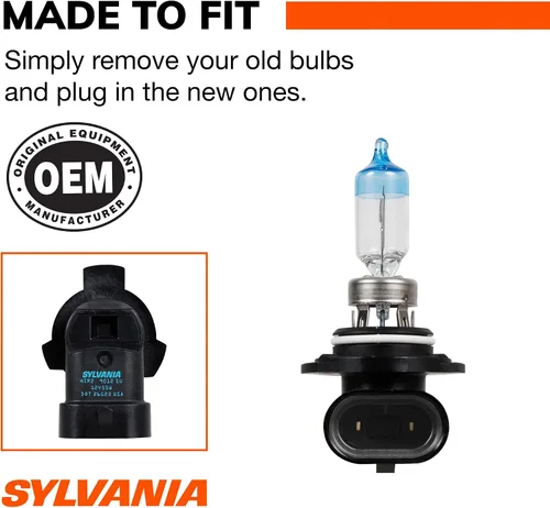 Vista 3 de SYLVANIA - 9012 SilverStar Ultra - Bombilla halógena de alto rendimiento para faros delanteros