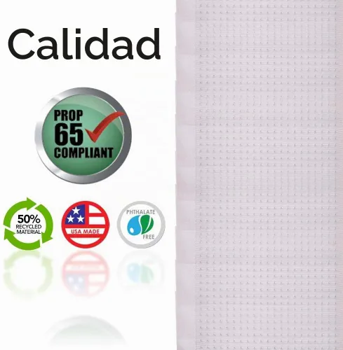 Vista 6 de RESILIA Protector/Alfombrilla Premium de Piso Extra Resistente para Suelos Alfombrados – Protección de Alfombra de Vinilo Plástico Antideslizante
