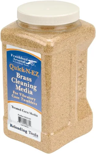 Vista 2 de Frankford Arsenal Corn Cob Media Treated and Untreated 4.5LB- 15LB, for Ammo Reloading, Shooting Bag Filling, and Case Tumbling