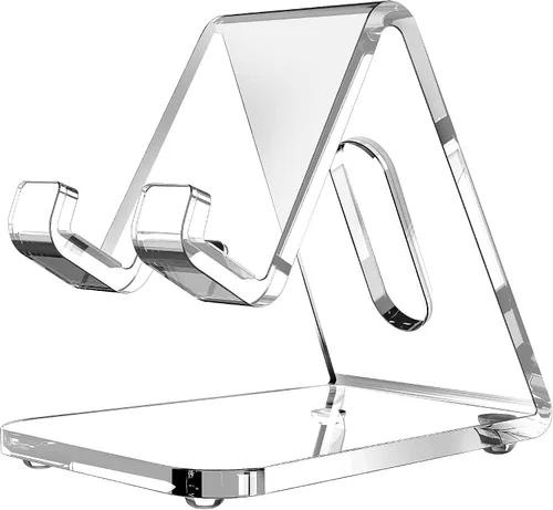 Vista 12 de CreaDream Soporte para Teléfono Celular, Base, Soporte, Soporte de Escritorio de Aluminio Compatible con Switch, Todos los Teléfonos Inteligentes