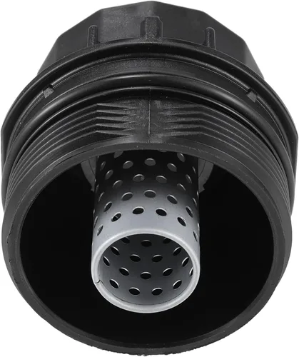 Vista 7 de X AUTOHAUX Cubierta negra del casquillo del filtro del motor del aceite del coche para Toyota para Lexus para Scion para Pontiac 15620-0T010