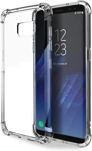 Vista 7 de Funda Galaxy S8 a prueba de golpes, parachoques protector, carcasa de teléfono celular para Samsung Galaxy S8 5.8 pulgadas, TPU, para hombres