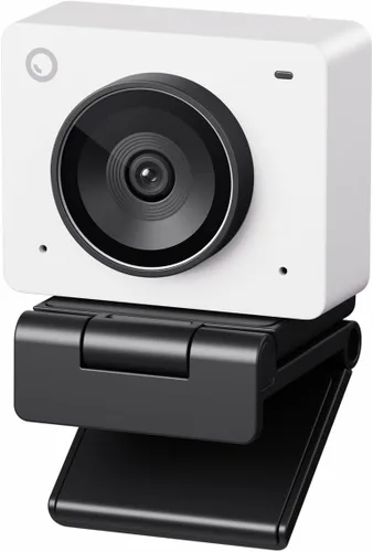 Vista 10 de OBSBOT Meet 2-4K Cámara web para PC con sensor de 1/2", encuadre y enfoque automático con IA, modo belleza, ligera, control por gestos, HDR