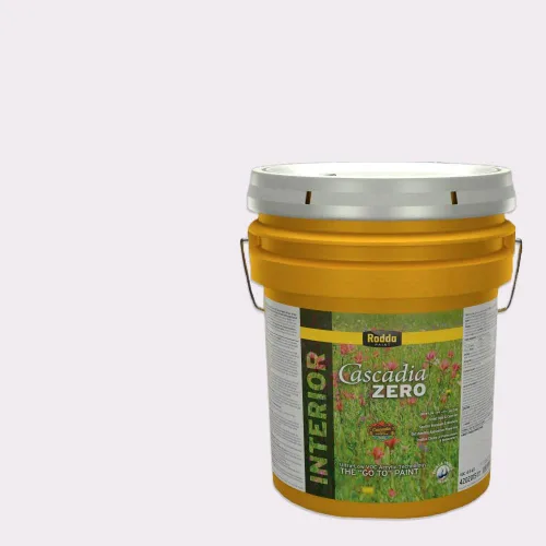 Vista 8 de Rodda Paint CASCADIA ZERO - Pintura satinada e imprimación para interiores en uno, cuarto de galón, albaricoque primavera