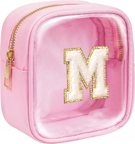 Vista 22 de KOTORA Bolsa de Maquillaje Inicial, Bolsa de Viaje de Artículos de Aseo, Bolsa de Maquillaje Transparente, Bolsas de Cosméticos Organizadoras