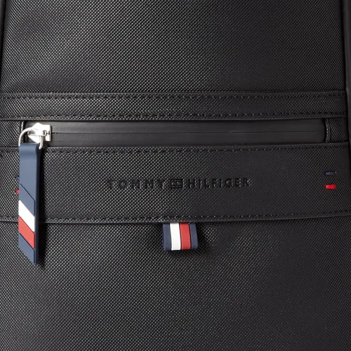 Vista 4 de Tommy Hilfiger Mochila Leo Sling para hombre negro Th Black talla única
