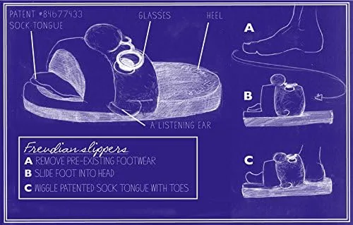 Vista 7 de Freudian Slippers - Comfy Plush Slip - On Footwear
