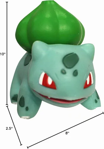 Vista 11 de Figura de batalla de Pokémon, paquete de 8 unidades - Seis figuras listas para la batalla de 2 pulgadas y dos figuras de 3 pulgadas, incluyendo
