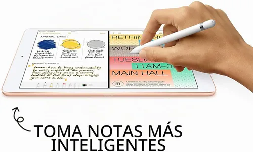 Vista 8 de Apple iPad 2020 (10.2 pulgadas, Wi-Fi, 32 GB) - Oro (8ª generación)